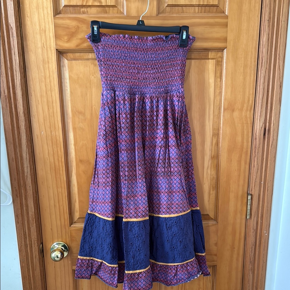 Elegant Purple and Blue Women's Scrapbook Originals dress